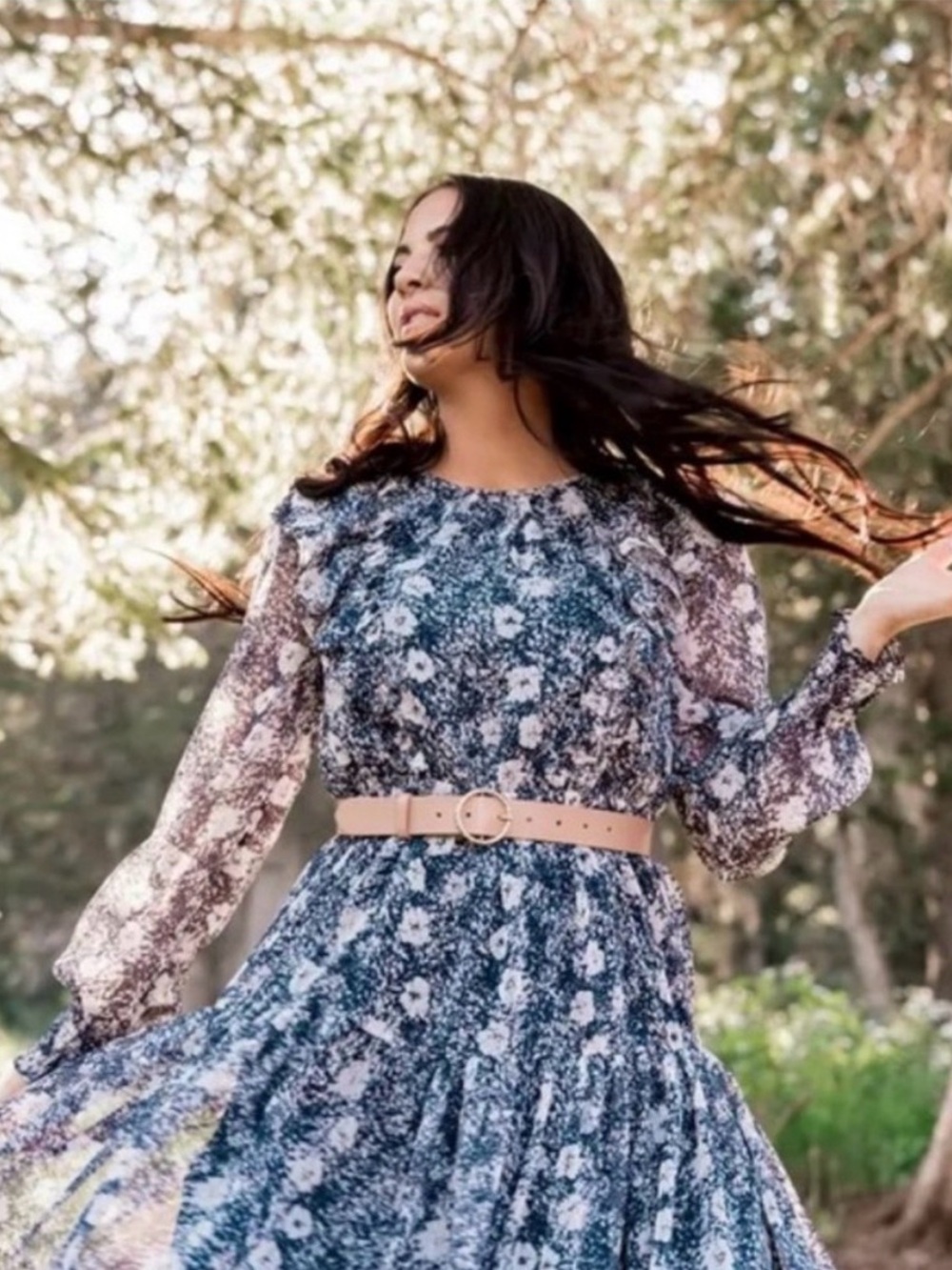 Rachel Parcell Delicate Floral Dress - Picture 9 of 10